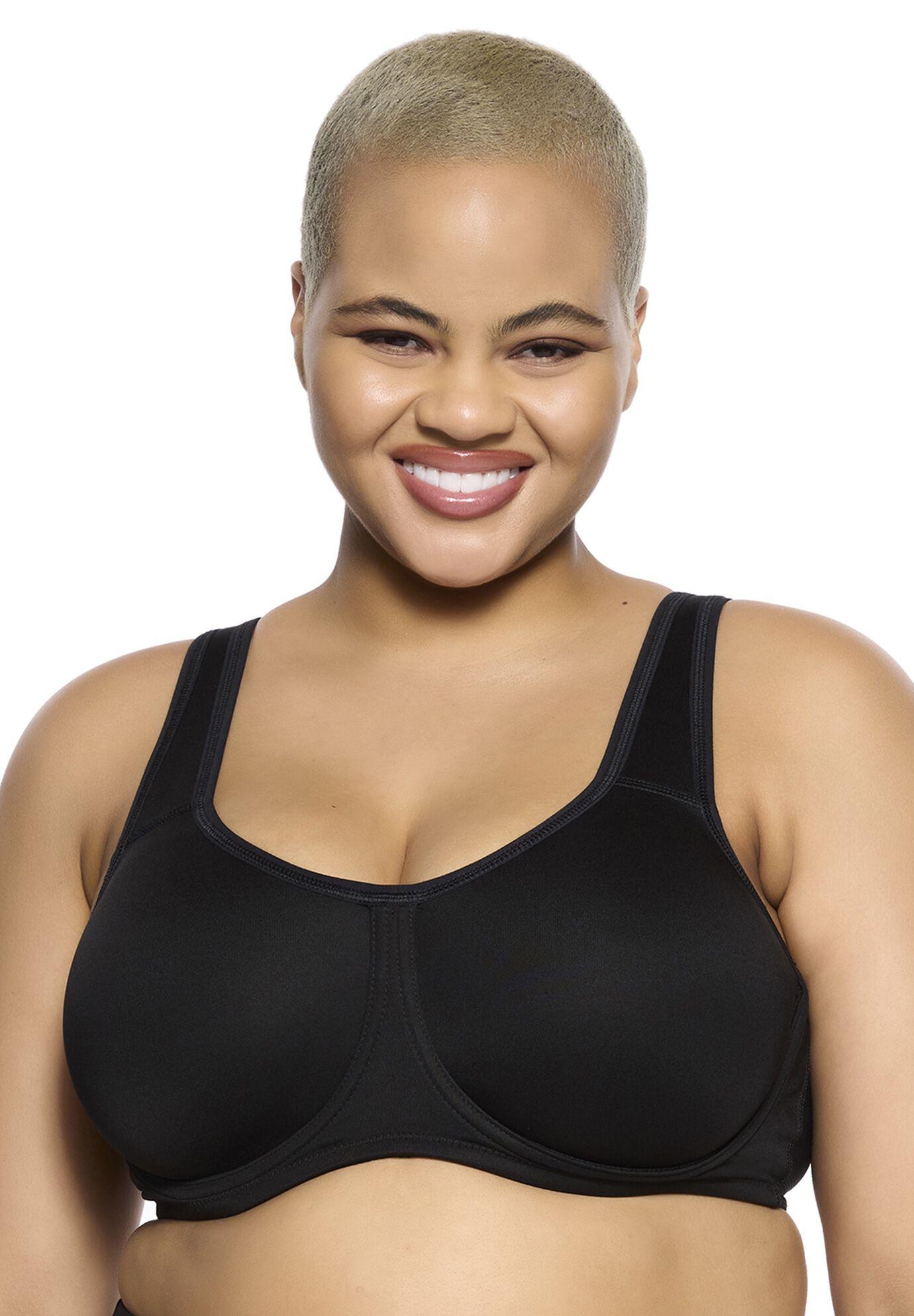 Body X Underwire Sports Bra, BLACK, hi-res image number 0