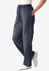 Better Fleece Cargo Sweatpant, HEATHER NAVY, hi-res image number null