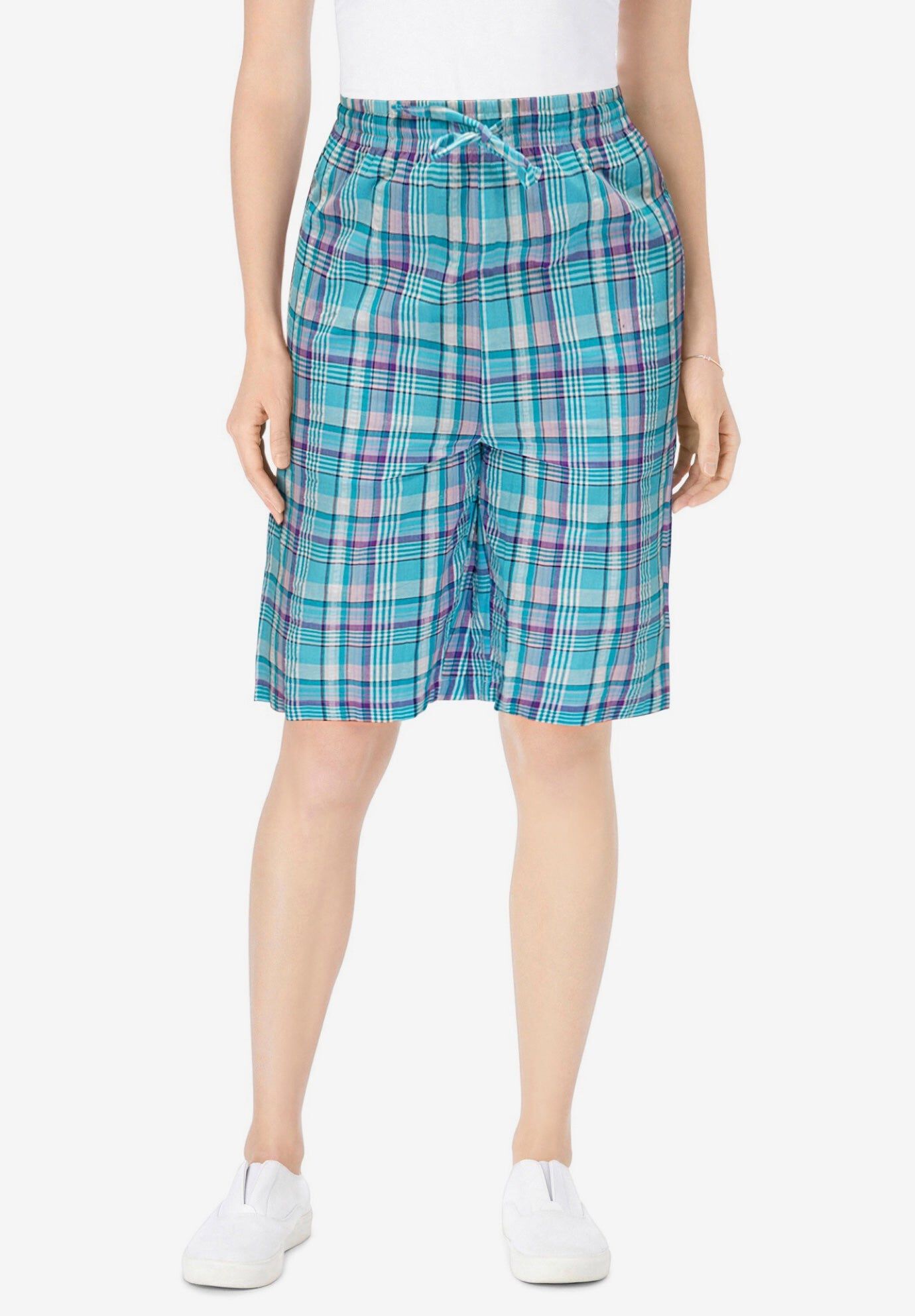 Seersucker Short