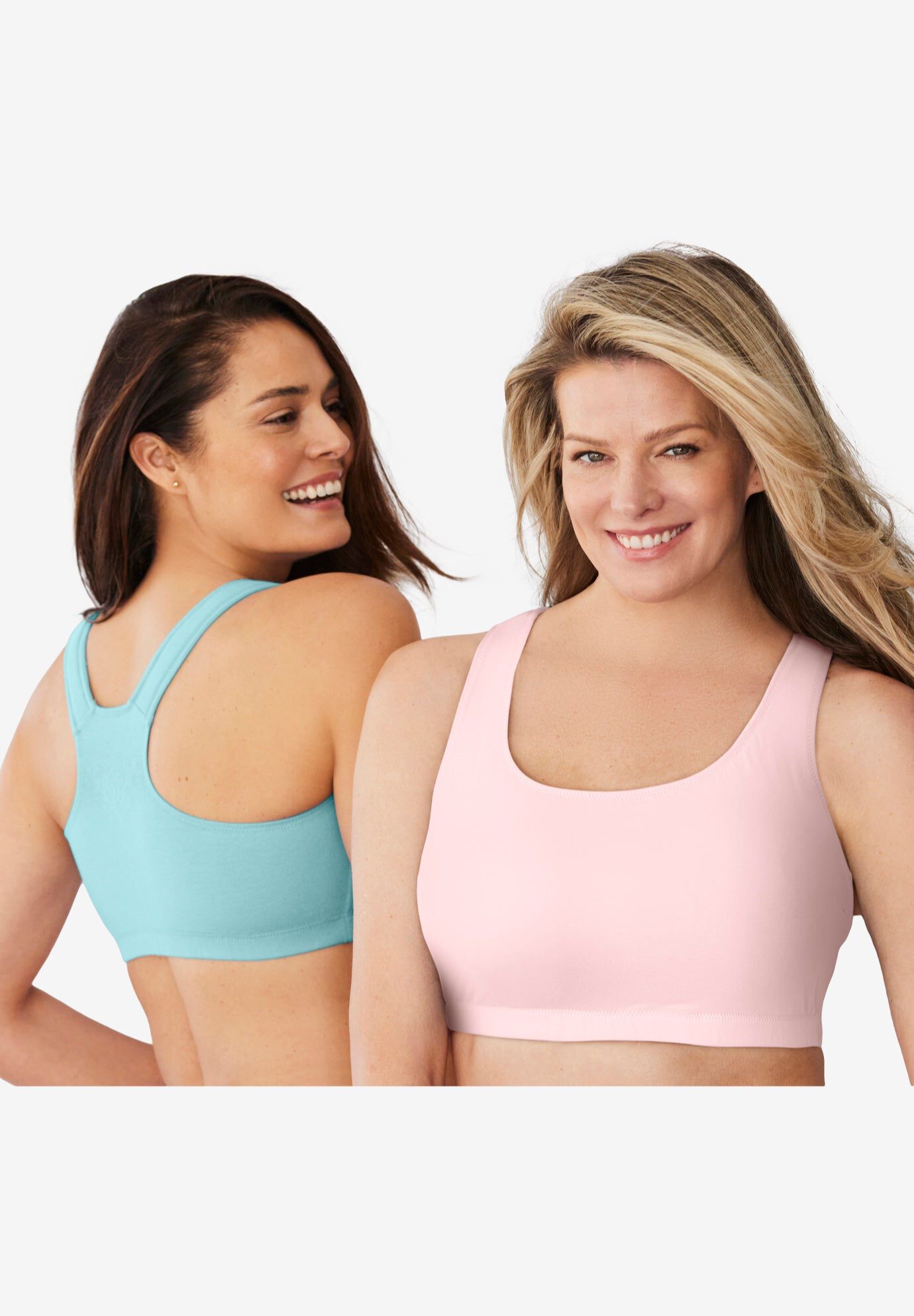Wireless Sport Bra 2-Pack, PASTEL PACK, hi-res image number 0
