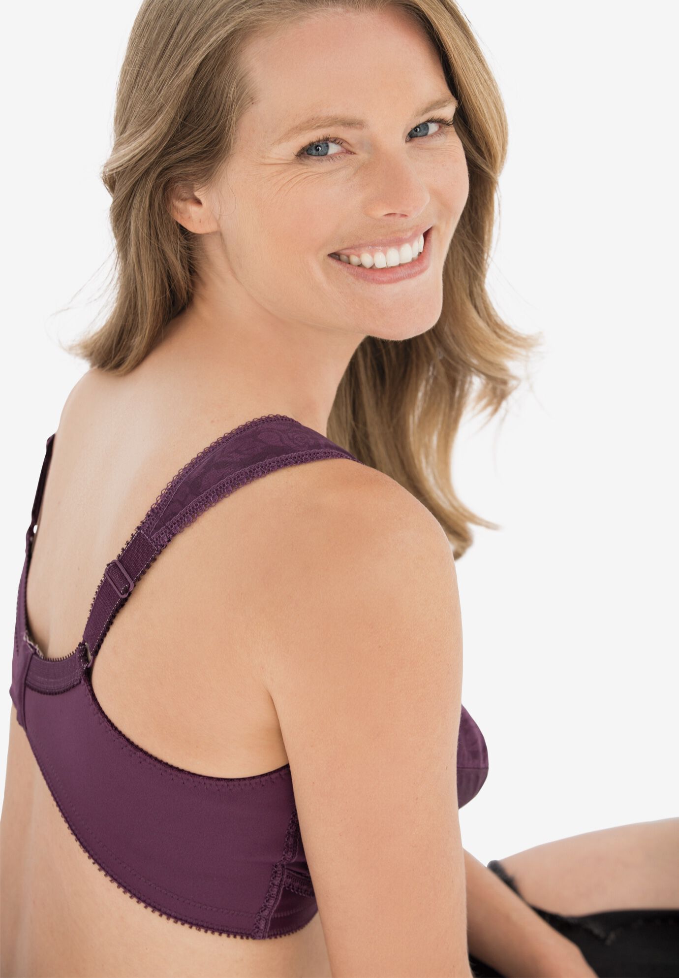 Playtex&reg; 18-Hour Ultimate Shoulder Comfort Wireless Support Bra 4693, , alternate image number 5