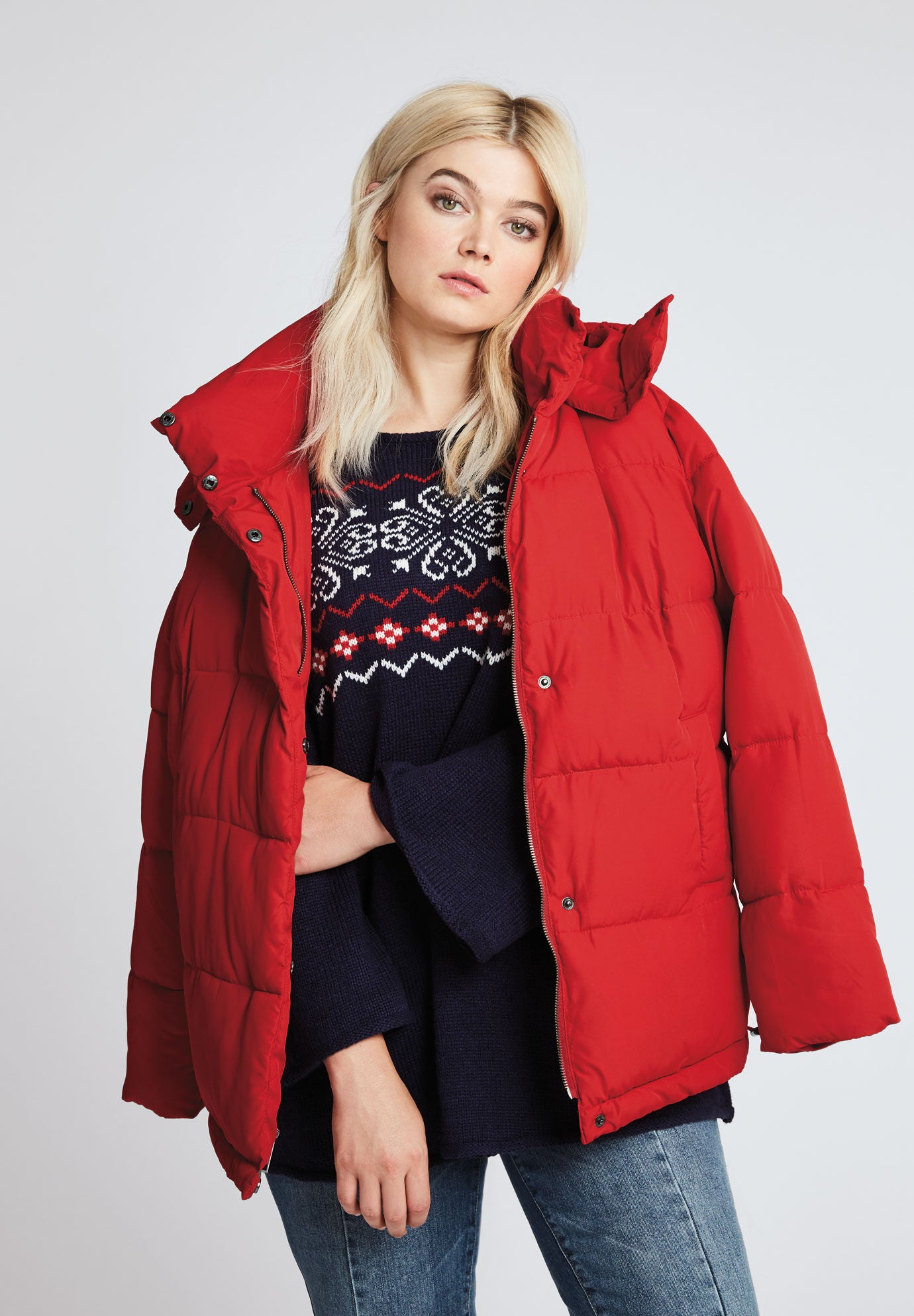 Short Hooded Puffer, , alternate image number 4