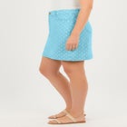 Adjustable Waist Chino Skort image number null