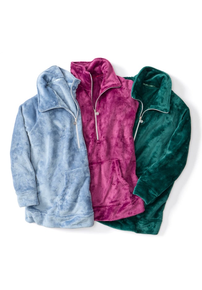 Ultimate Plush Half-Zip Pullover image number 1