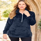 Ultimate Plush Half-Zip Pullover image number 0