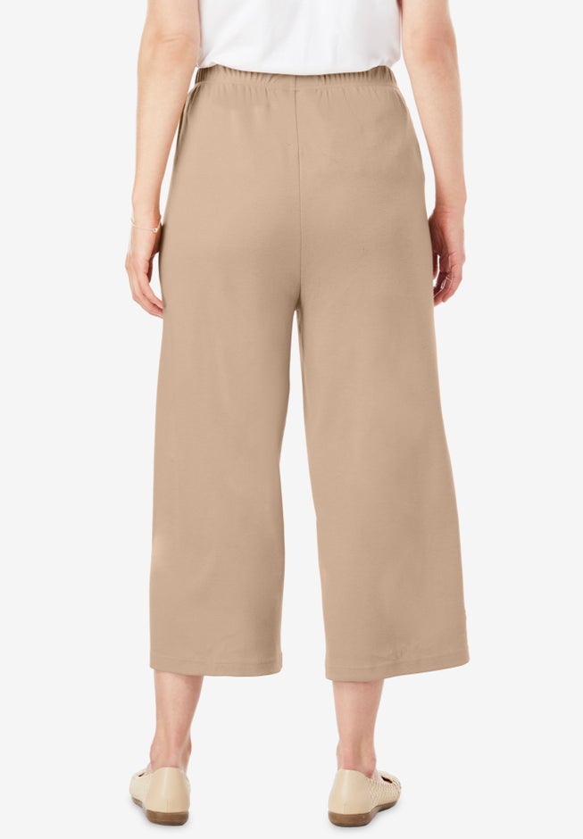 7-Day Knit Culotte image number 1