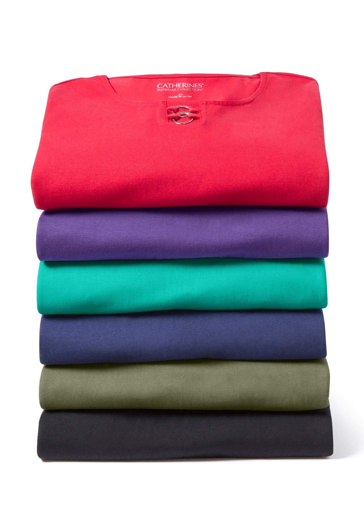 Suprema&reg; Studio Double-Ring Tee image number 4