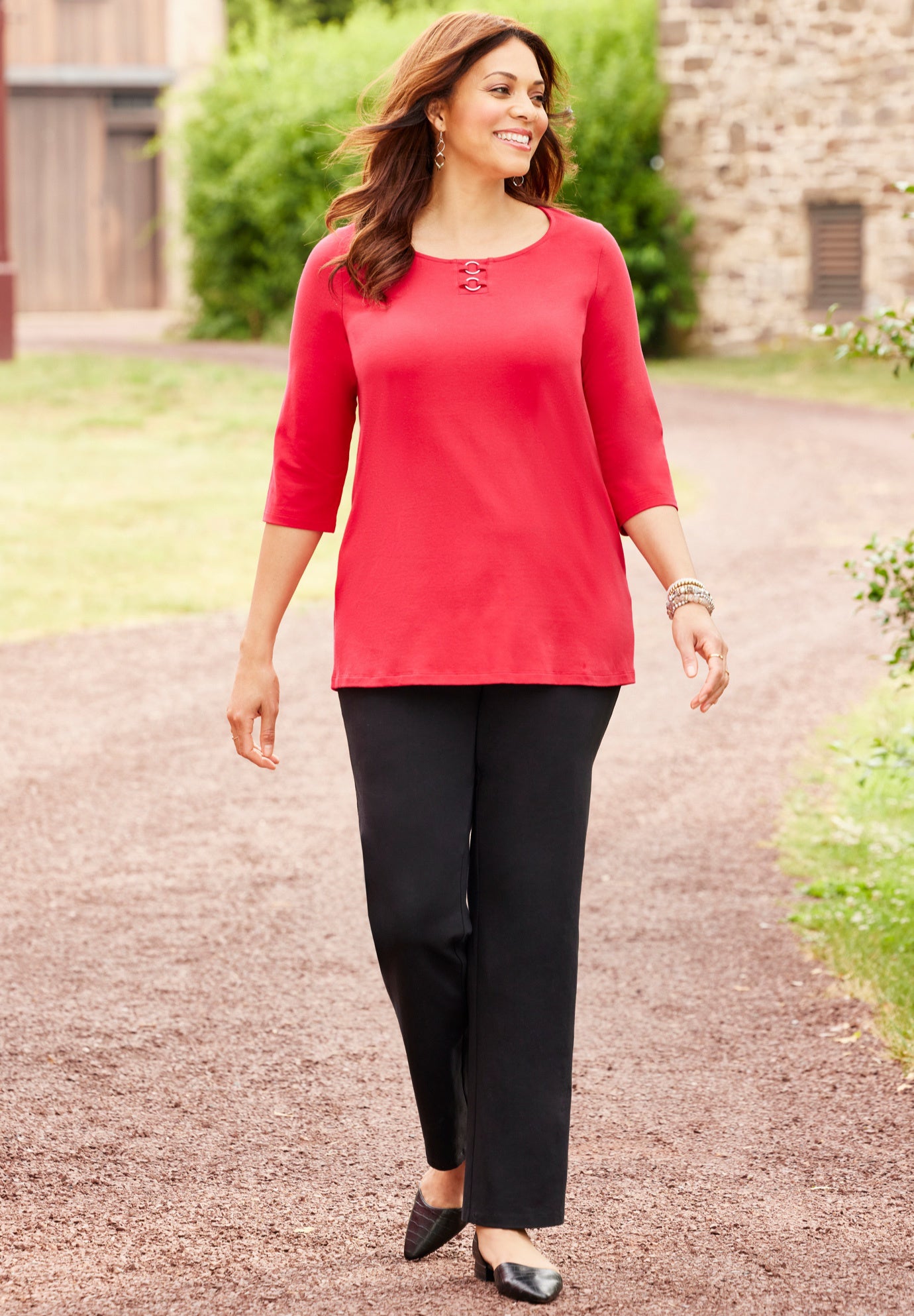 Suprema® Studio Double-Ring Tee image number 2