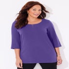 Suprema® Studio Double-Ring Tee image number null