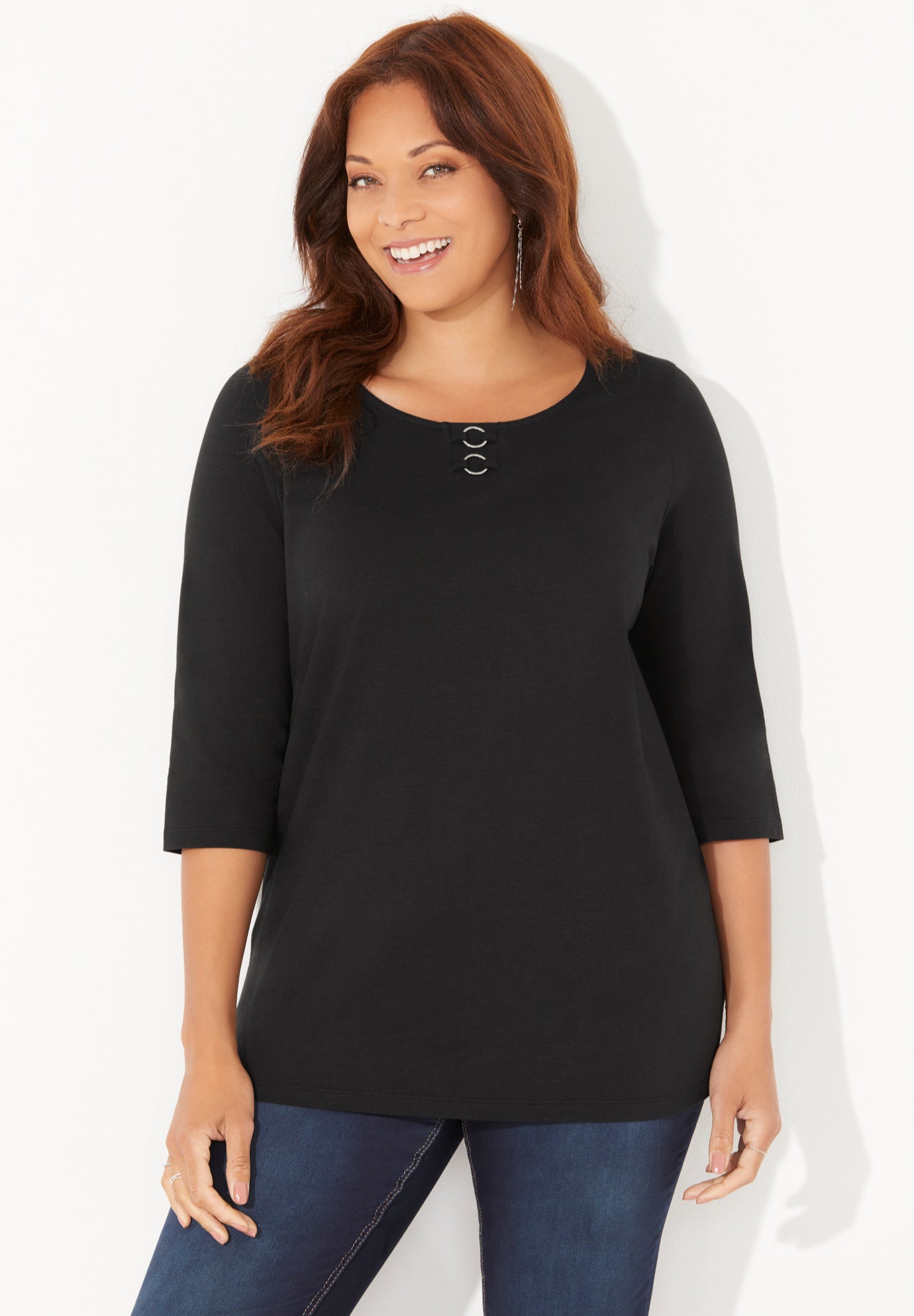 Suprema&reg; Studio Double-Ring Tee image number 0