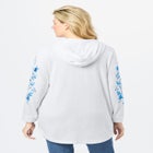 Embroidered Hoodie Sweatshirt image number null