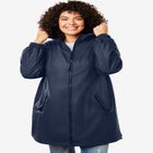 Hooded Slicker Raincoat image number null