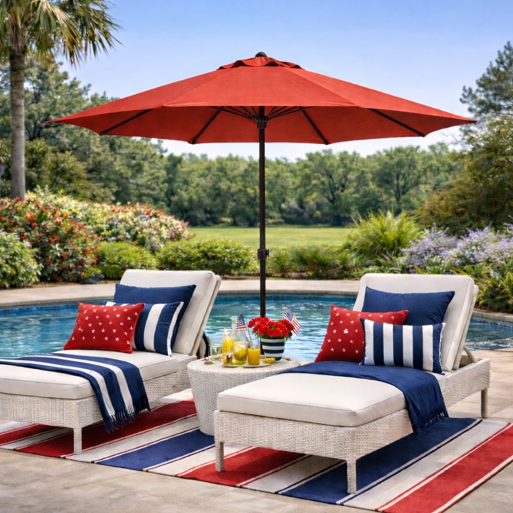 9 Ft. Tilt-and-Crank Umbrella image number 6