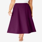 Plus Size Bend Over&reg; A Line Skirt image number null