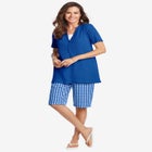 Split-Neck Henley Thermal Tee image number null