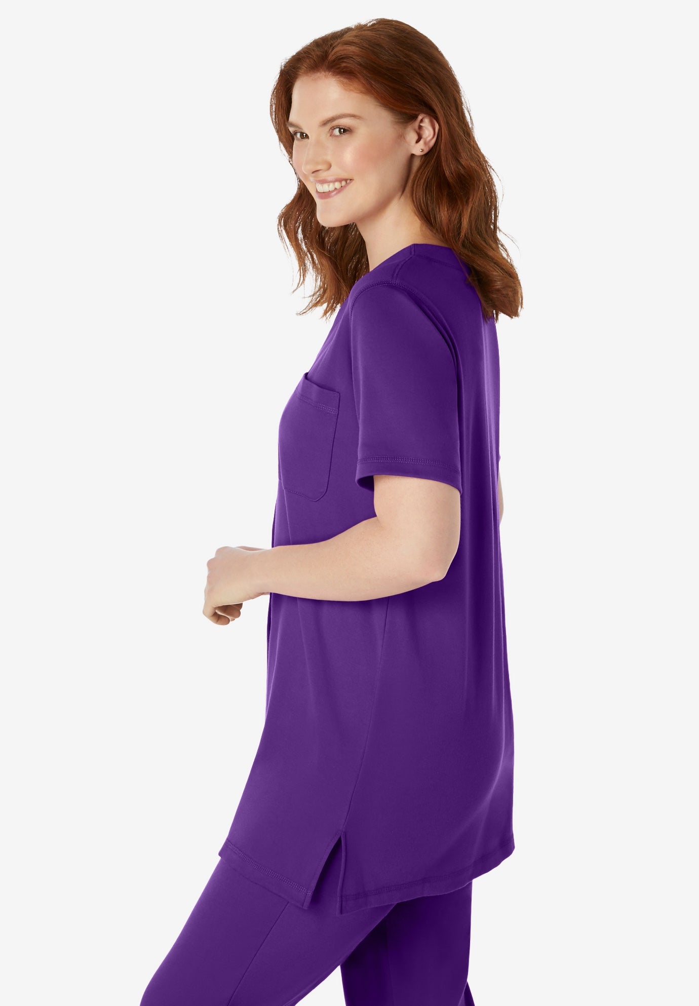 7-Day Short-Sleeve Baseball Tunic image number 2