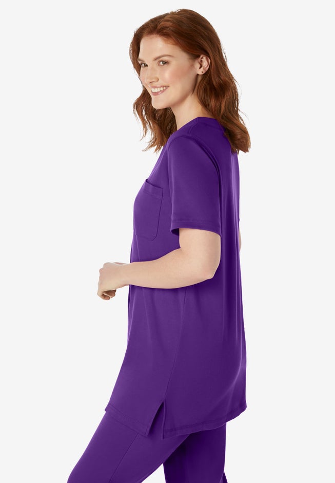 7-Day Short-Sleeve Baseball Tunic image number 2