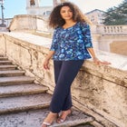 Soft Ease Straight-Leg Pant image number null