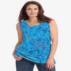 Perfect Printed Scoopneck Tank image number null