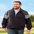 KS Sport&trade; Wicking Color Block Full Zip Track Jacket image number null