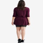 Lace Hem Bike Shorts image number null