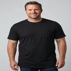 Shrink-Less&trade; Lightweight Longer-Length Crewneck Pocket T-Shirt image number null