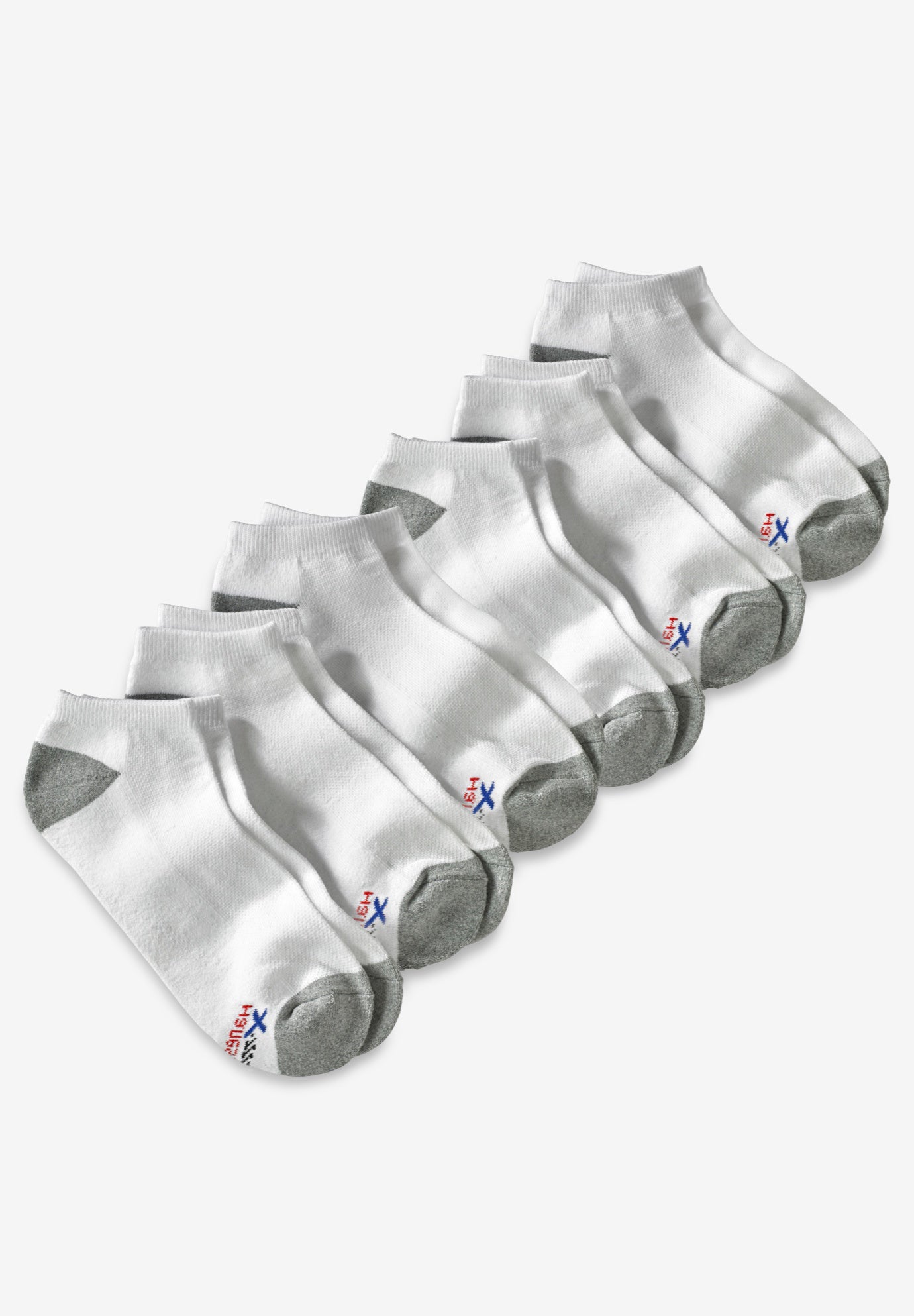 Hanes&reg; X-Temp&reg; No-Show Socks 6-Pack image number 0