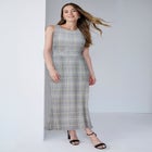 Stretch Knit Tunic Tank image number null