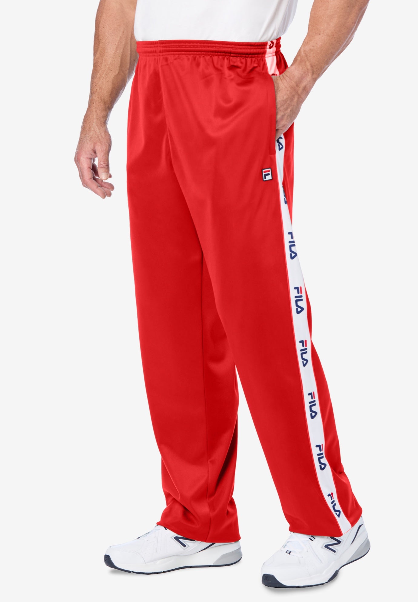 FILA&reg; Taped Logo Track Pants image number 3