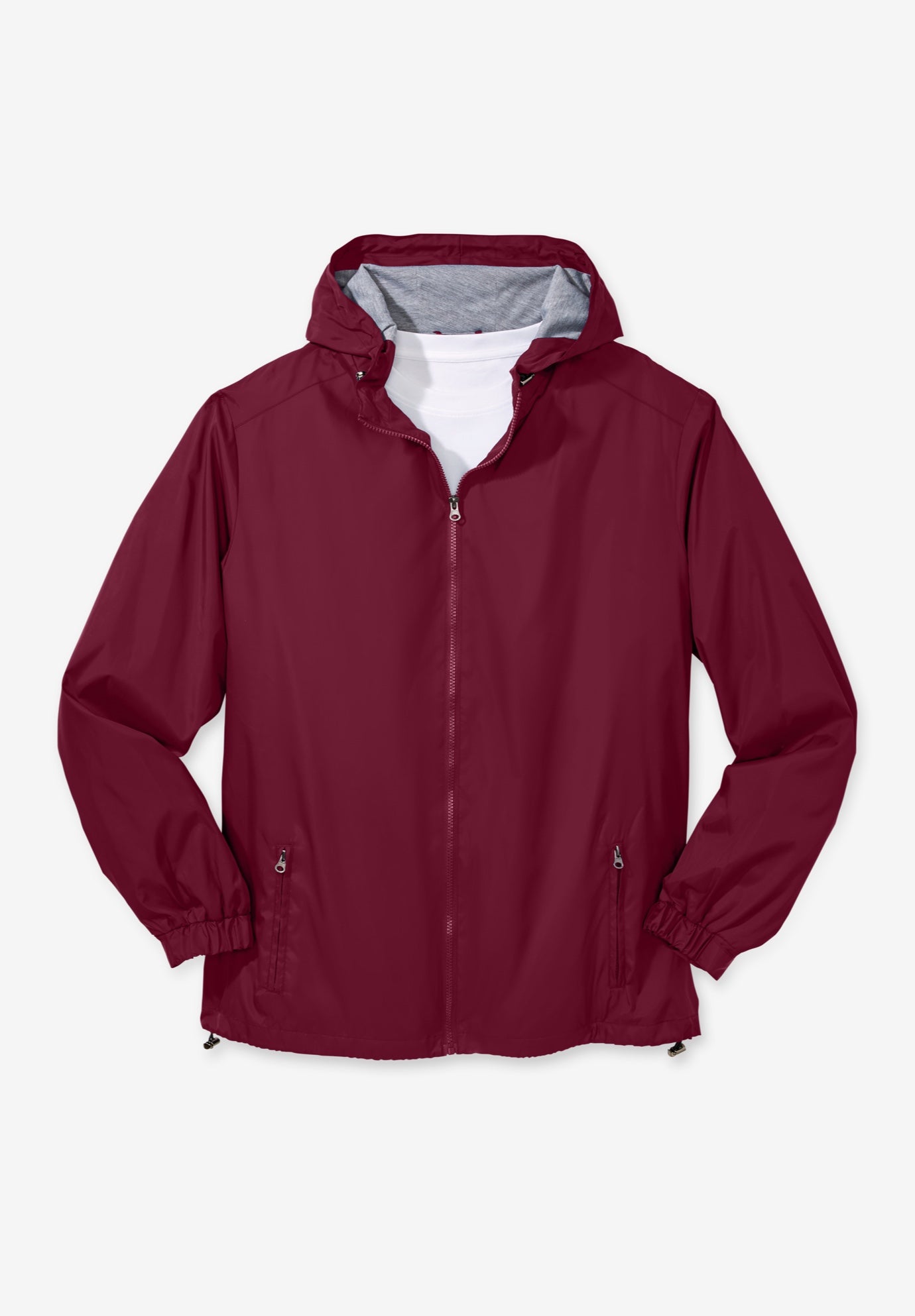 Jersey-Lined Windbreaker image number 0