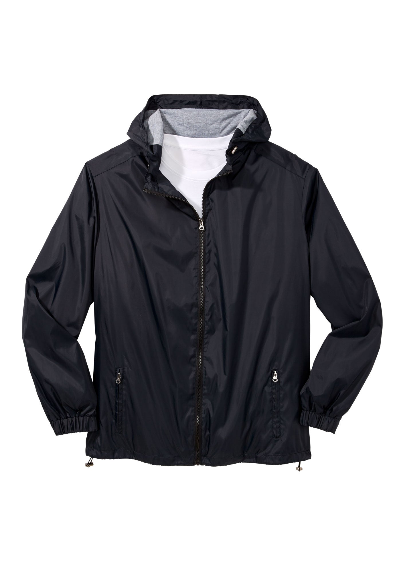 Jersey-Lined Windbreaker image number 0