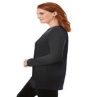 Perfect Long-Sleeve Crewneck Tunic image number null
