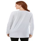Perfect Long-Sleeve Crewneck Tunic image number null