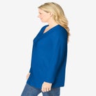 Perfect Long-Sleeve V-Neck Tunic image number null