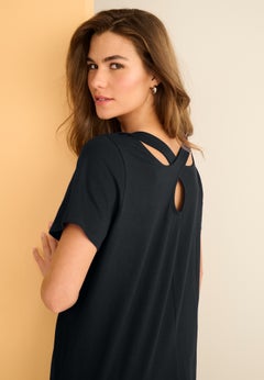 Plus Size Ultimate Criss Cross Back Tunic