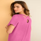 Plus Size Ultimate Criss Cross Back Tunic image number null