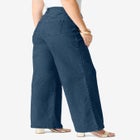 Plus Size 24/7 Stretch Wide Leg Jean image number null
