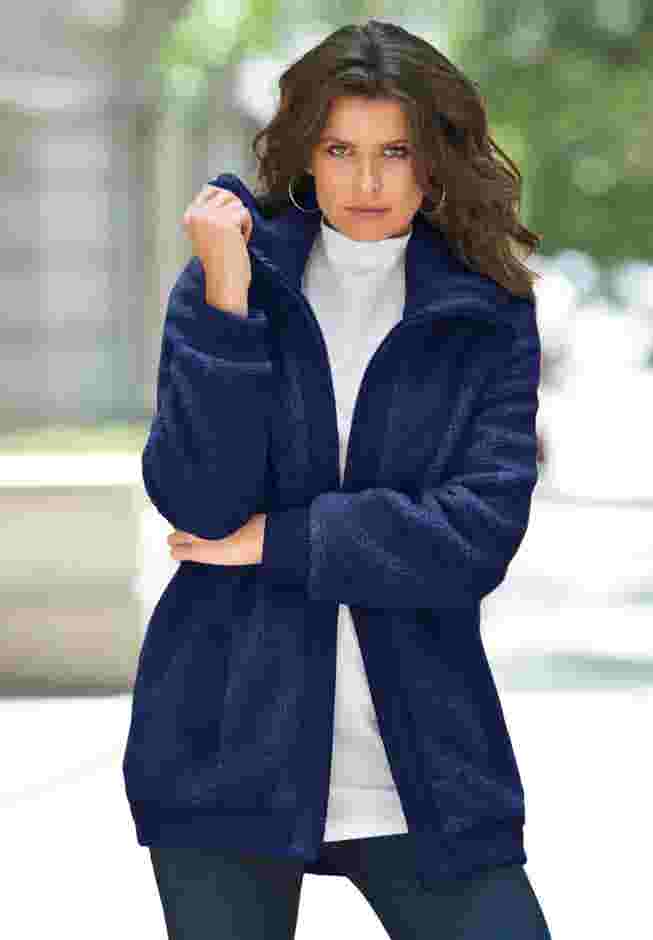 Teddy Fleece Bomber image number 5