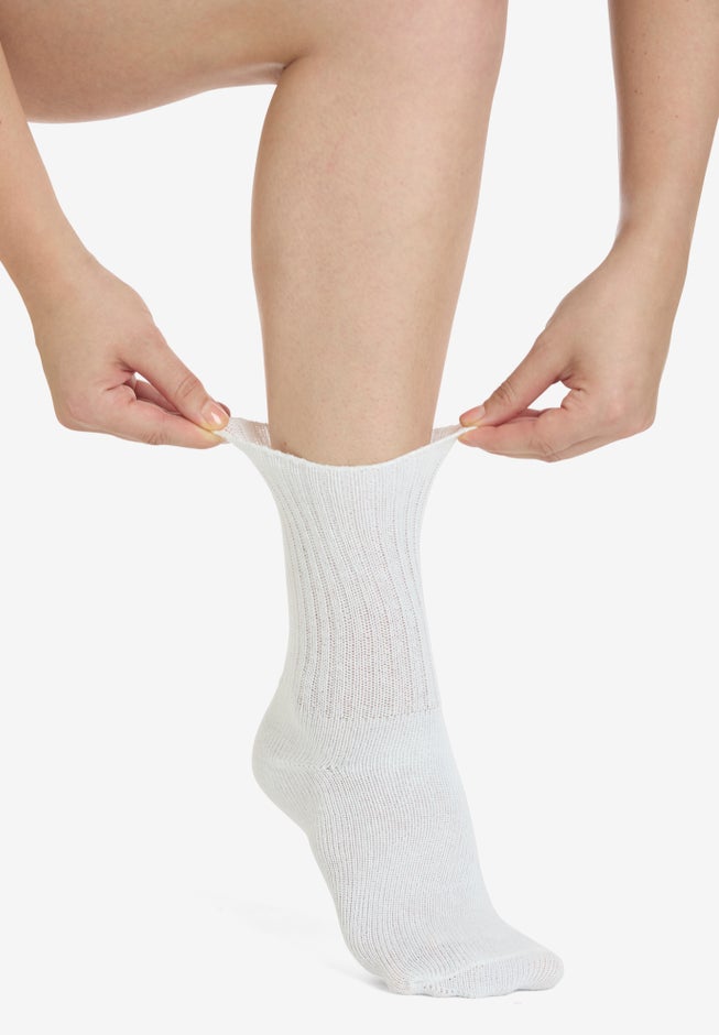 6-Pack Rib Knit Socks image number 1