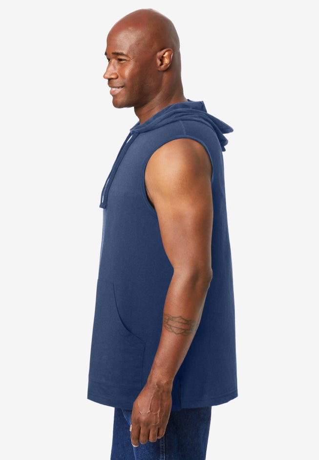 Lightweight Muscle Hoodie Tee image number 2