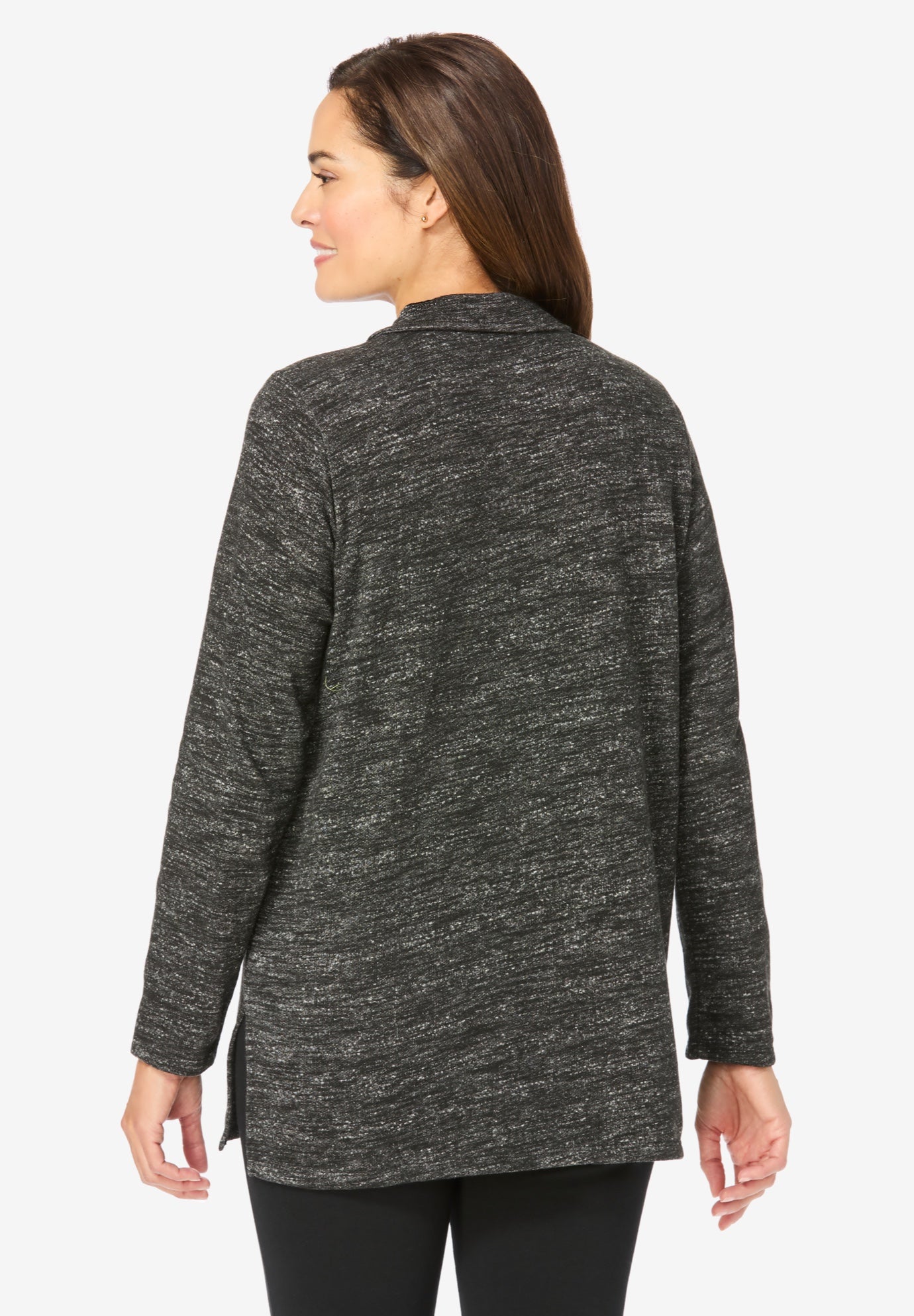 French Terry Quarter-Zip Sweatshirt image number 1