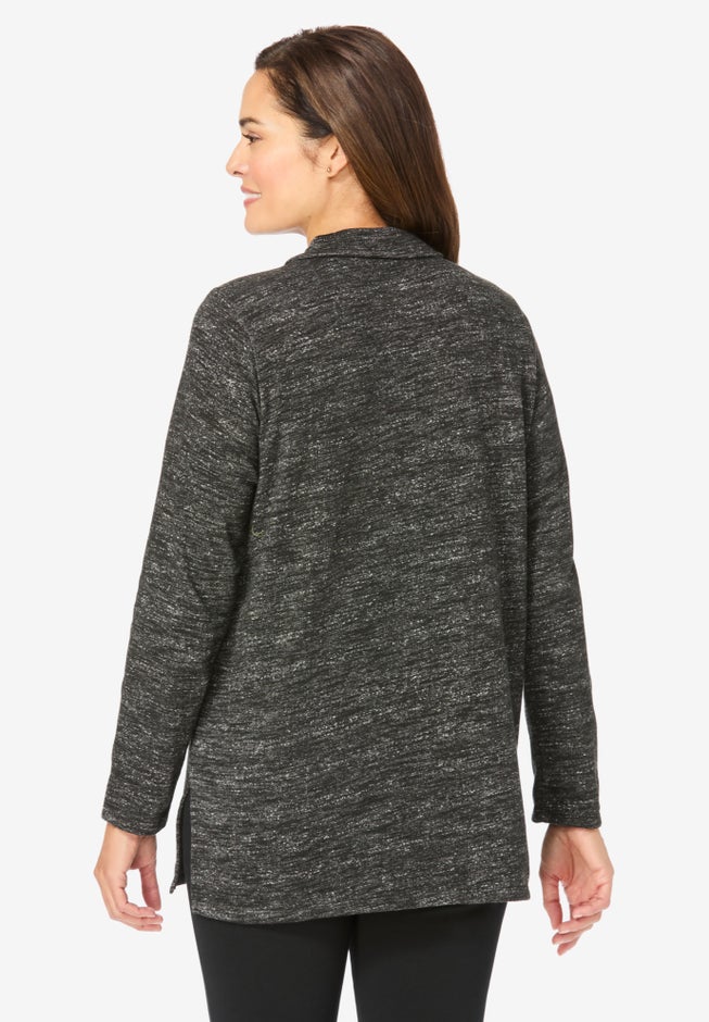 French Terry Quarter-Zip Sweatshirt image number 1