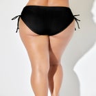 Virtuoso Ruched Side Tie Bikini Bottom image number null