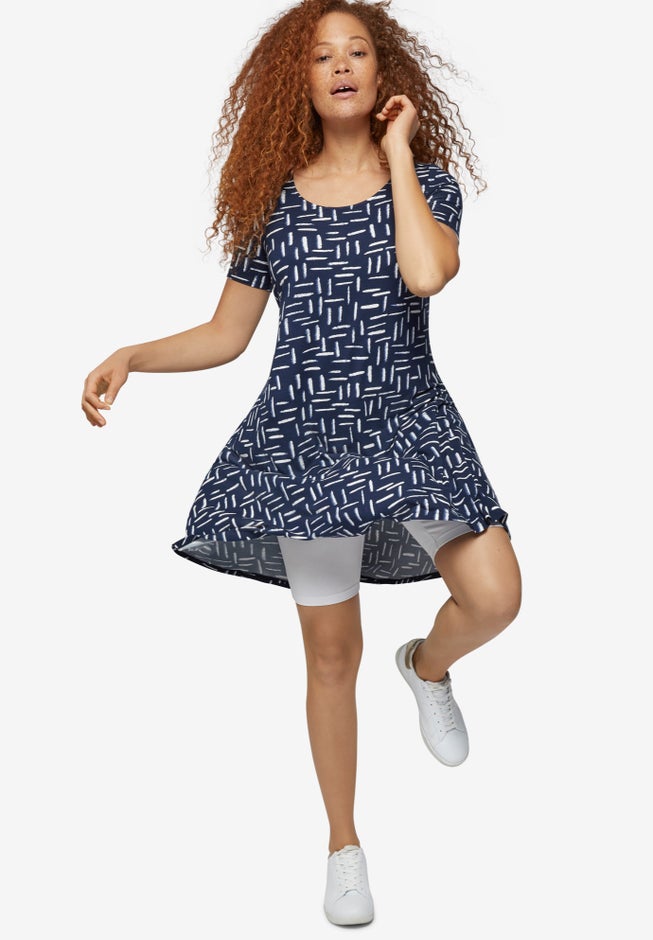 Stretch Knit Bike Shorts image number 2