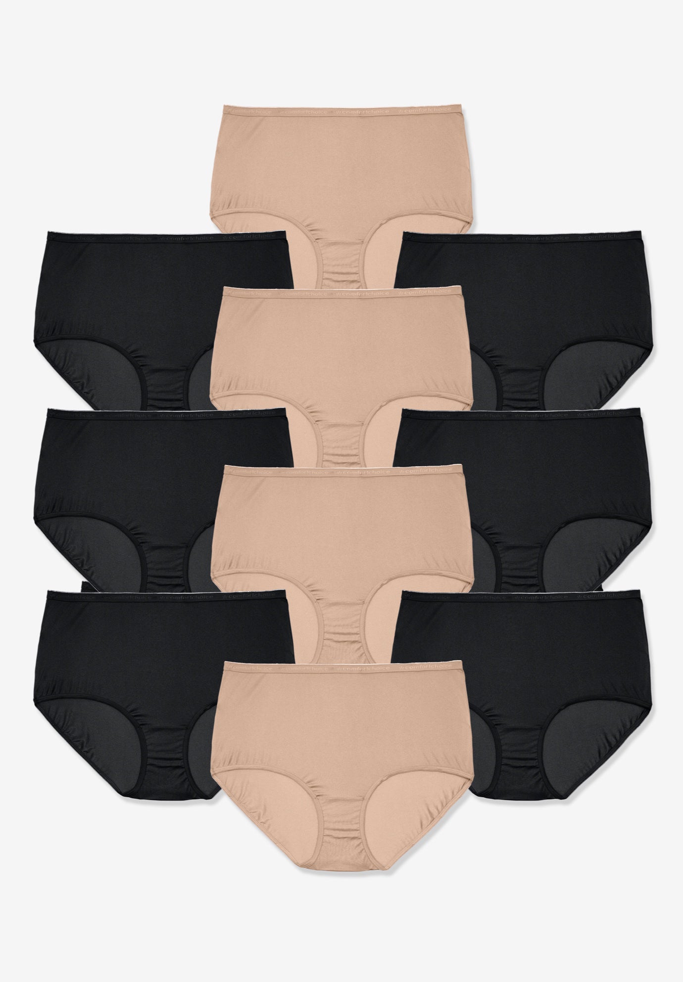 Full Coverage Nylon Brief 10-Pack image number 0