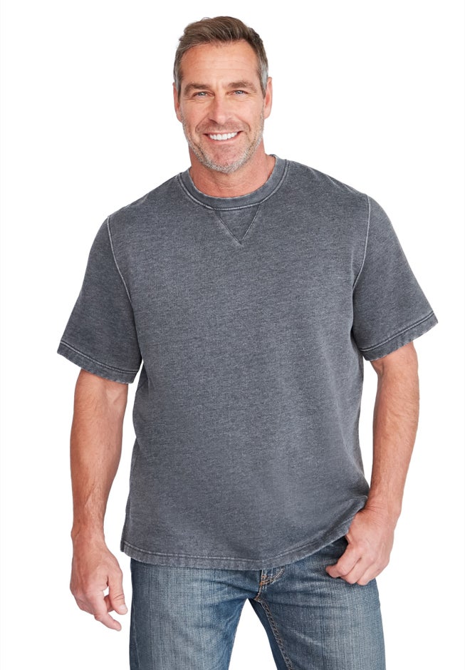 Short-Sleeve Fleece Sweatshirt image number 0