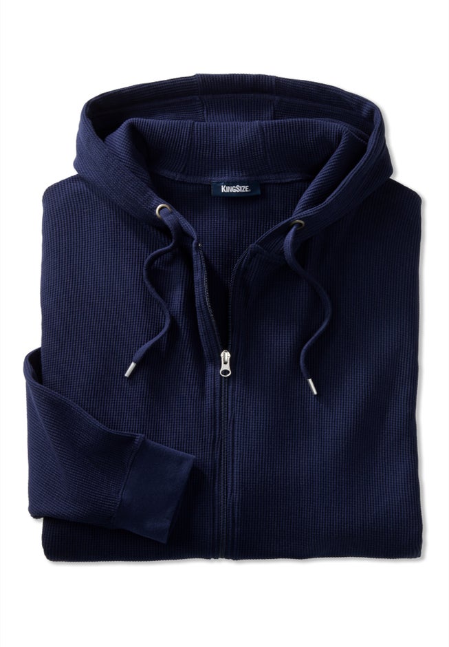 Boulder Creek&trade; Thermal Waffle Zip Hoodie image number 2