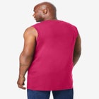 Shrink-Less Longer-Length Lightweight Muscle Pocket Tee image number null