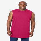 Shrink-Less Longer-Length Lightweight Muscle Pocket Tee image number null