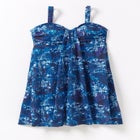 Two-Piece Flyaway Swim Dress image number 1